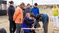 Se llevó a cabo un intensivo Campus de Atletismo en la pista municipal de Ushuaia