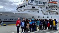 Inició el ciclo de visitas escolares a cruceros antárticos