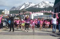 Se realizó la Corre Caminata organizada por Lucha contra el Cáncer Ushuaia