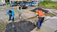 Se habilitó el tránsito en la calle Yaganes tras los trabajos de desobstrucción y reparación