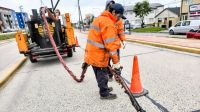 La Municipalidad avanza con el fresado de Primer Argentino para su repavimentación
