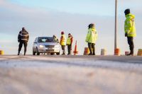 Despliegan un operativo especial de seguridad por el ingreso de la Ferrari Cavalcade Adventure 2025