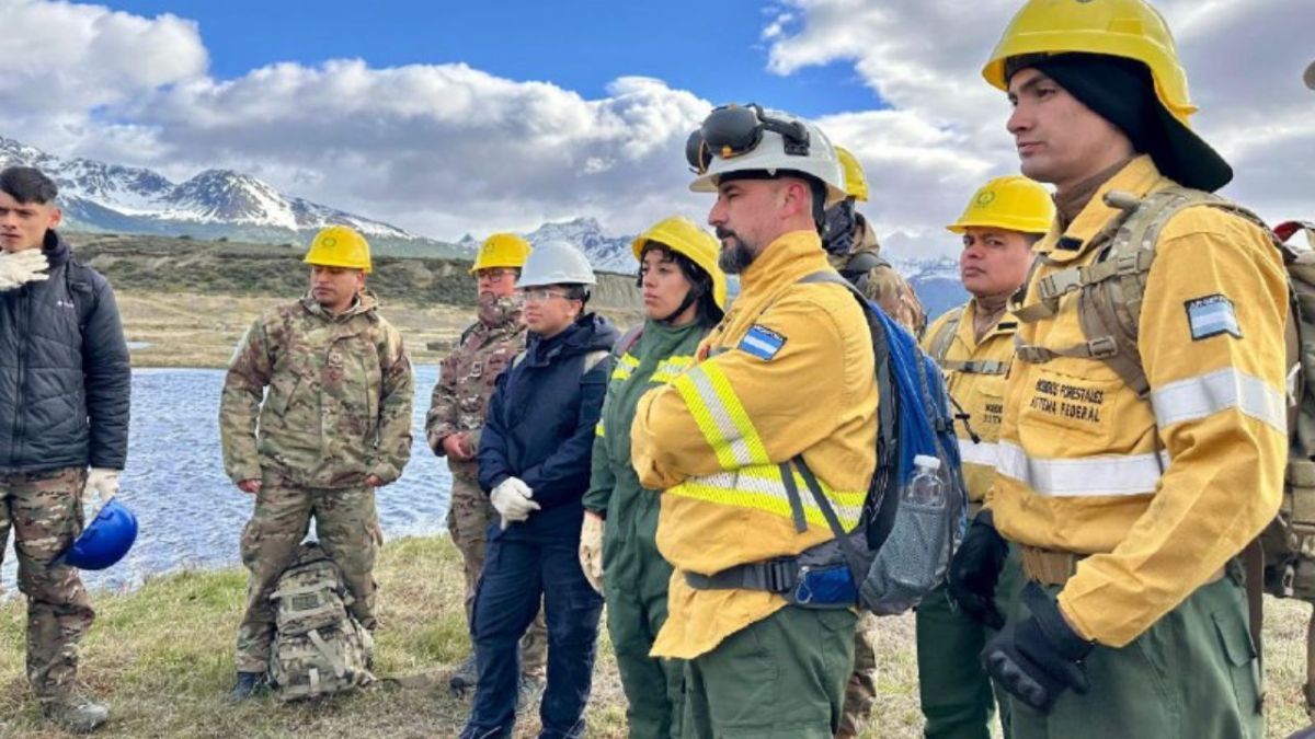 Se desarrolló una nueva capacitación para combatientes de incendios forestales en Tierra del Fuego