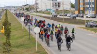 El Movimiento Popular Fueguino llevó adelante este domingo la Contrarreloj Solidaria en Parejas