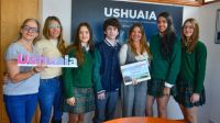 Estudiantes del Colegio del Sur presentaron un proyecto para desarrollar una guía turística en francés con códigos QR