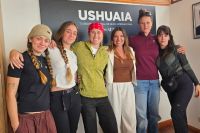 Manfredotti recibió a Begoña Alday antes de su partida a la Antártida para el desafío Ironhuman