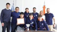 La provincia reconoció al equipo Sub-16 de hockey pista, flamante campeón argentino
