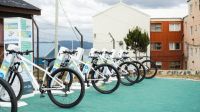 El programa BiciUshuaia ya sumó una nueva estación en Mirador de los Andes