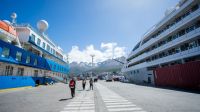 El Puerto de Ushuaia se prepara para el arribo de 16 cruceros internacionales