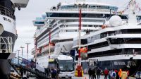 El Puerto de Ushuaia atendió de forma simultánea y escalonada a 16 embarcaciones internacionales durante el fin de semana
