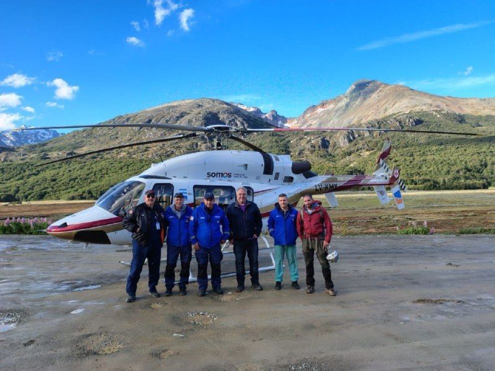 Localizaron en buen estado a las dos personas extraviadas en la zona de Domo Blanco