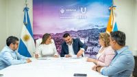 El Municipio firmó un convenio con el FAMP Fueguina para avanzar con la obra integral del Paseo Costero