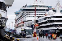 Más de 100 mil cruceristas visitaron Ushuaia en lo que va de la temporada 2025/2026