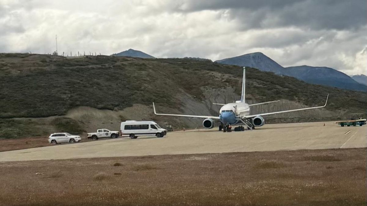 Arribó un avión del Departamento de Defensa de Estados Unidos a Ushuaia