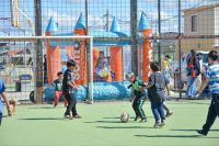El programa “Fútbol de Barrio” completó una nueva semana de actividades