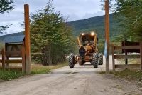 Realizan trabajos de conservación en rutas estratégicas de Tierra del Fuego