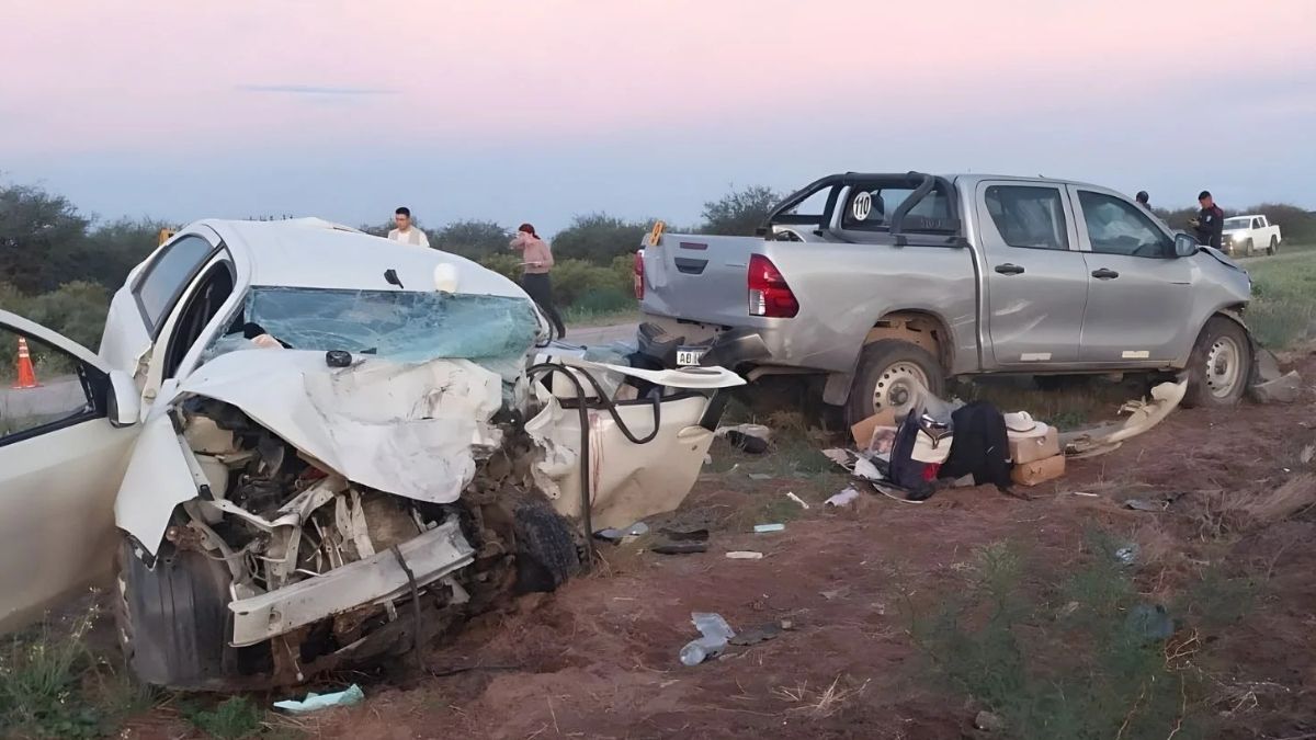 Choque fatal en la Ruta Nacional N°143: fallecieron dos personas de Tierra del Fuego