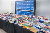 Alumnas del Centro Cultural Alem confeccionaron más de 1000 cartucheras para donar