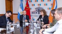 La Legislatura se reunió con la delegación diplomática y empresarial de China