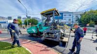 Finalizó la repavimentación de la rotonda de la EPET en Ushuaia