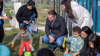 El intendente Martín Perez acompañó la celebración de un nuevo aniversario de los Espacios de Cuidado