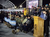 Concejales de Río Grande acompañaron a los excombatientes en la Vigilia por Malvinas