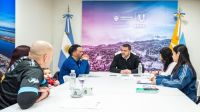 El intendente Walter Vuoto recibió a integrantes de la comisión directiva de AATEDyC
