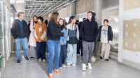Nadadores riograndenses, junto a sus familias, visitaron las instalaciones del Natatorio Olímpico