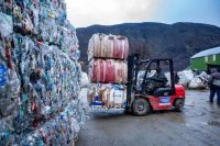 Exportaron 15 toneladas de plástico PET reciclado desde Ushuaia