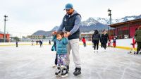 Quedó oficialmente inaugurada una nueva temporada de la pista de patinaje sobre hielo “Carlos Tachuela Oyarzún”