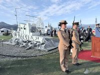 A 44 años del combate en Malvinas, homenajearon al guardacostas Río Iguazú
