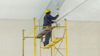 Avanzan las tareas de equipamiento y montaje en el Natatorio Olímpico 
