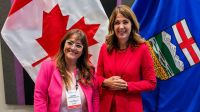Tierra del Fuego participó de una recepción institucional encabezada por la primera ministra de Alberta