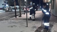 El municipio de Río Grande refuerza las tareas del Operativo Invierno con personal en distintos sectores de la ciudad