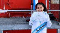 Una estudiante de Base Esperanza realizó su Promesa de Lealtad a la Bandera