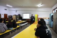 Estudiantes de la EPET participaron de una capacitación sobre riesgos digitales