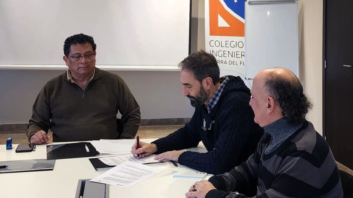 Terra Ignis Energía firmó un convenio con el Colegio de Ingenieros de Tierra del Fuego