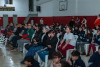 Brindaron una charla sobre cibercuidados a familias de la Escuela Modelo de Educación Integral de Río Grande
