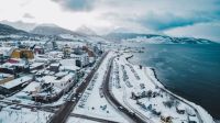 Rige una alerta amarilla por temperaturas extremas bajas en Ushuaia