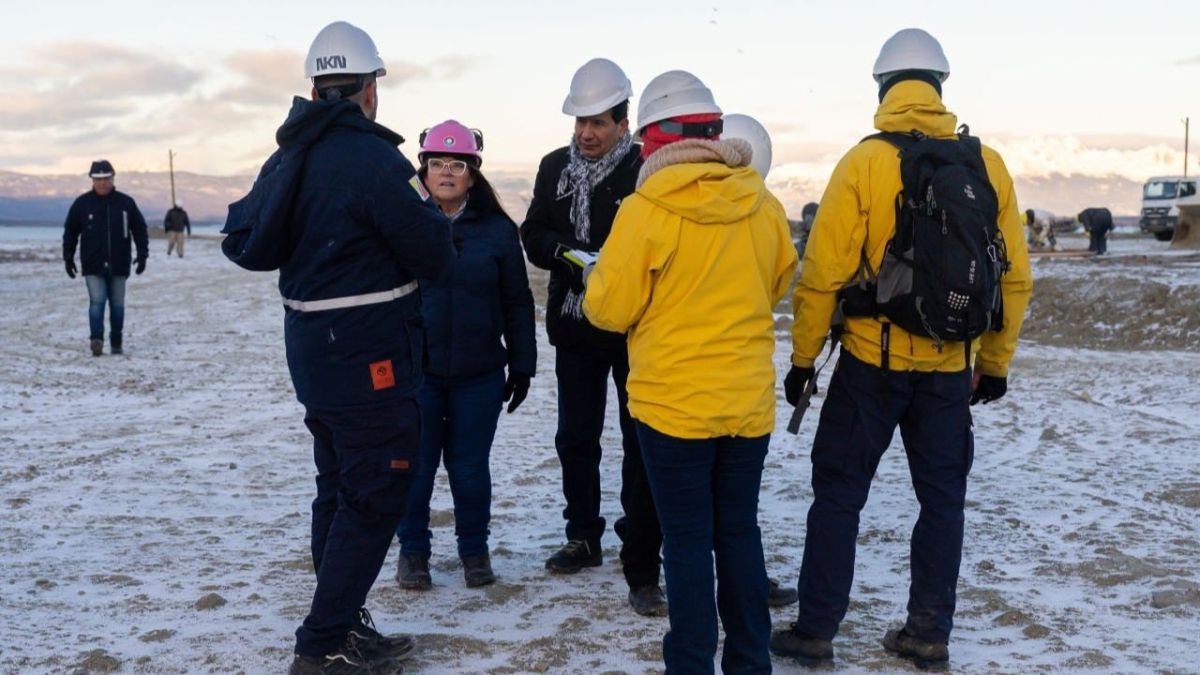 Se realizó un nuevo monitoreo ambiental de la nueva usina de Ushuaia
