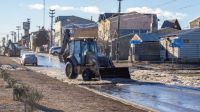 El Municipio intensifica las tareas de limpieza de hielo y escarcha en distintos sectores de la ciudad