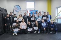 Entregaron los certificados a los alumnos que completaron la Certificación en Preparador Físico General y Personal Trainer