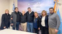 Vuoto recibió a los pastores que presentaron la propuesta para realizar un encuentro de fe y fortalecimiento