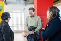 El gobernador Melella recorrió las instalaciones del Centro de Desarrollo Infantil del barrio Kaupén de Ushuaia