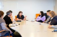 “Vamos planteando una agenda conjunta para ver cómo vamos subsanando problemas puntuales”, dijo Castillo