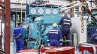 Realizan tareas de mantenimiento en la planta de gas que abastece a los equipos generadores de Tolhuin