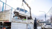 La Municipalidad de Ushuaia continúa con el retiro de chatarra en distintos puntos de la ciudad