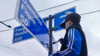 Renuevan la señalética vial en distintos puntos de Ushuaia