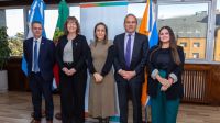 Urquiza recibió a la comitiva diplomática de la República Portuguesa