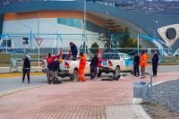 Continúan los trabajos para mitigar el polvo en suspensión en distintos sectores de Ushuaia